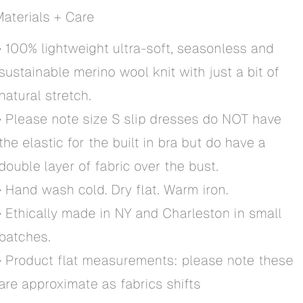 Merino wool slip dress - Picture 3 of 7